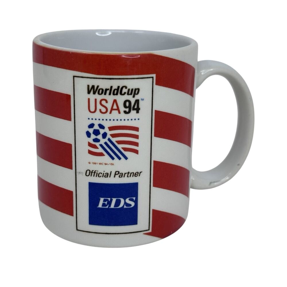 Vintage World Cup USA 1994 Mug Cup EDS Partner
